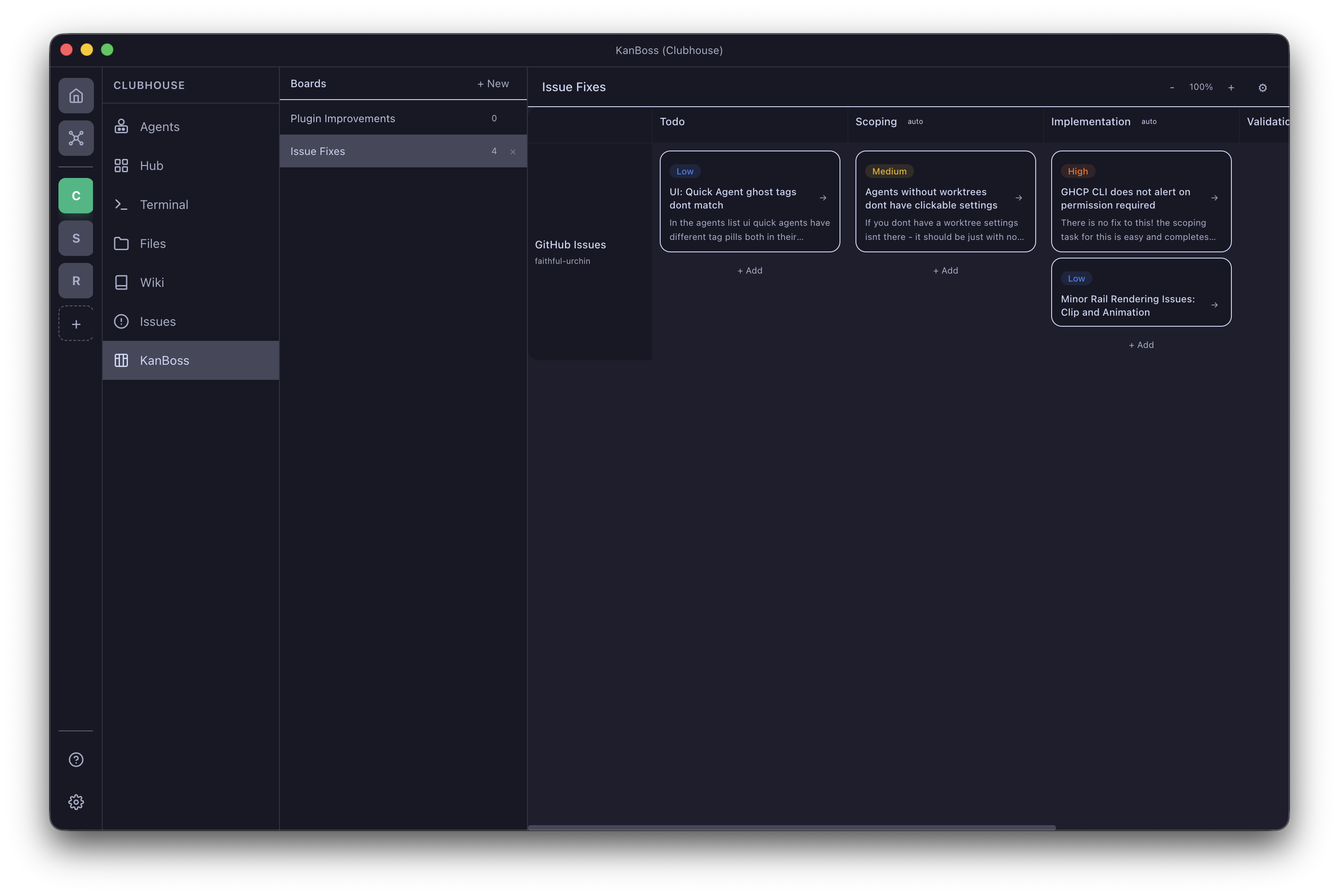 KanBoss — kanban-powered agent automation